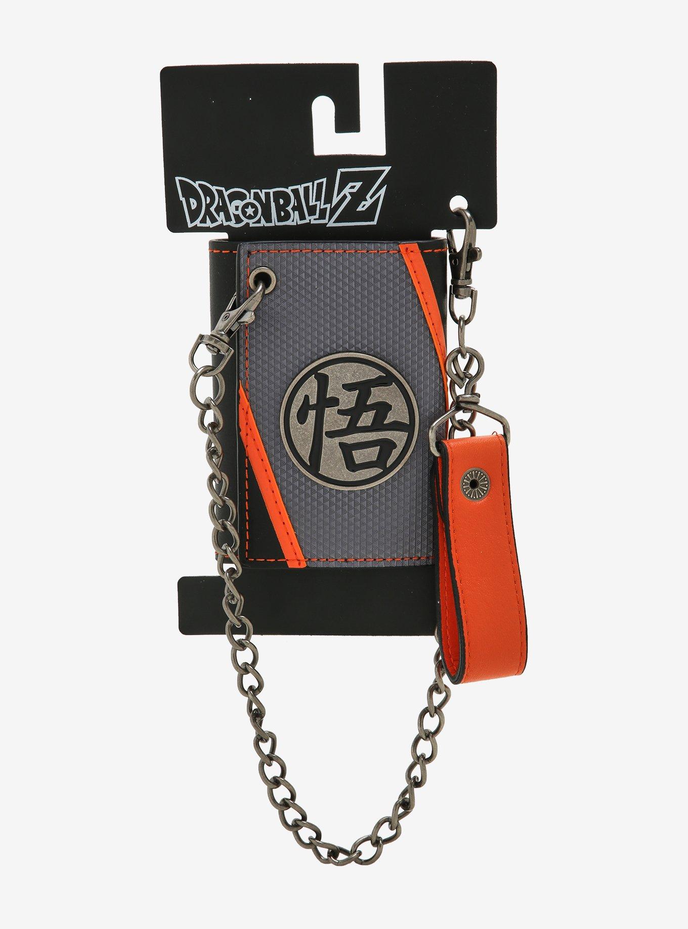 Dragon Ball Z Goku Tri-Fold Chain Wallet, , alternate