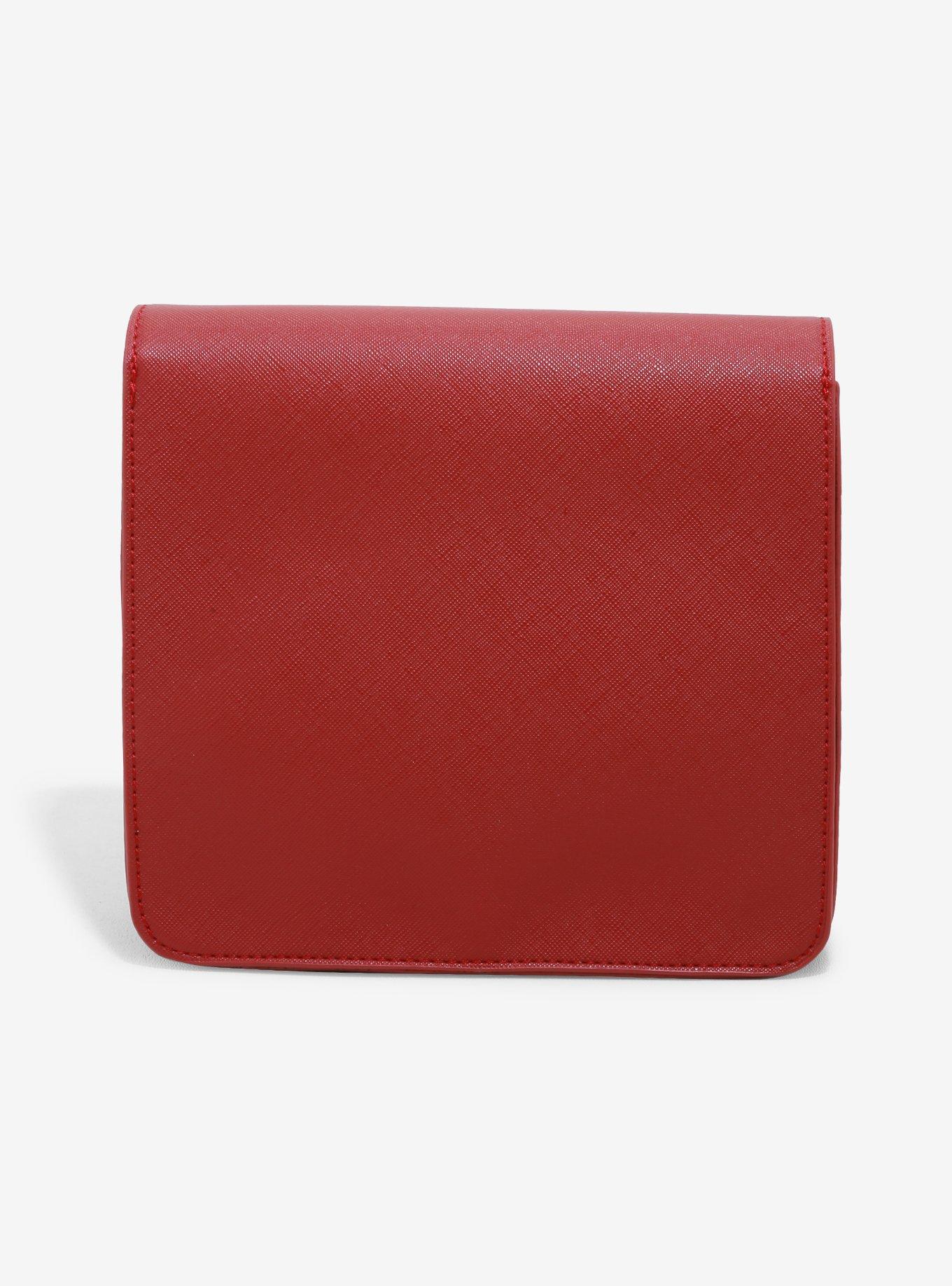 DC Comics Wonder Woman Metal Logo Crossbody Bag, , alternate