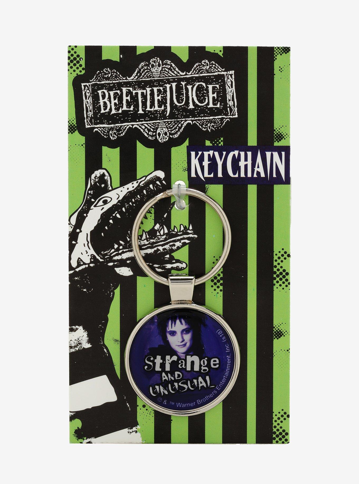 Beetlejuice Lydia Key Chain, , alternate