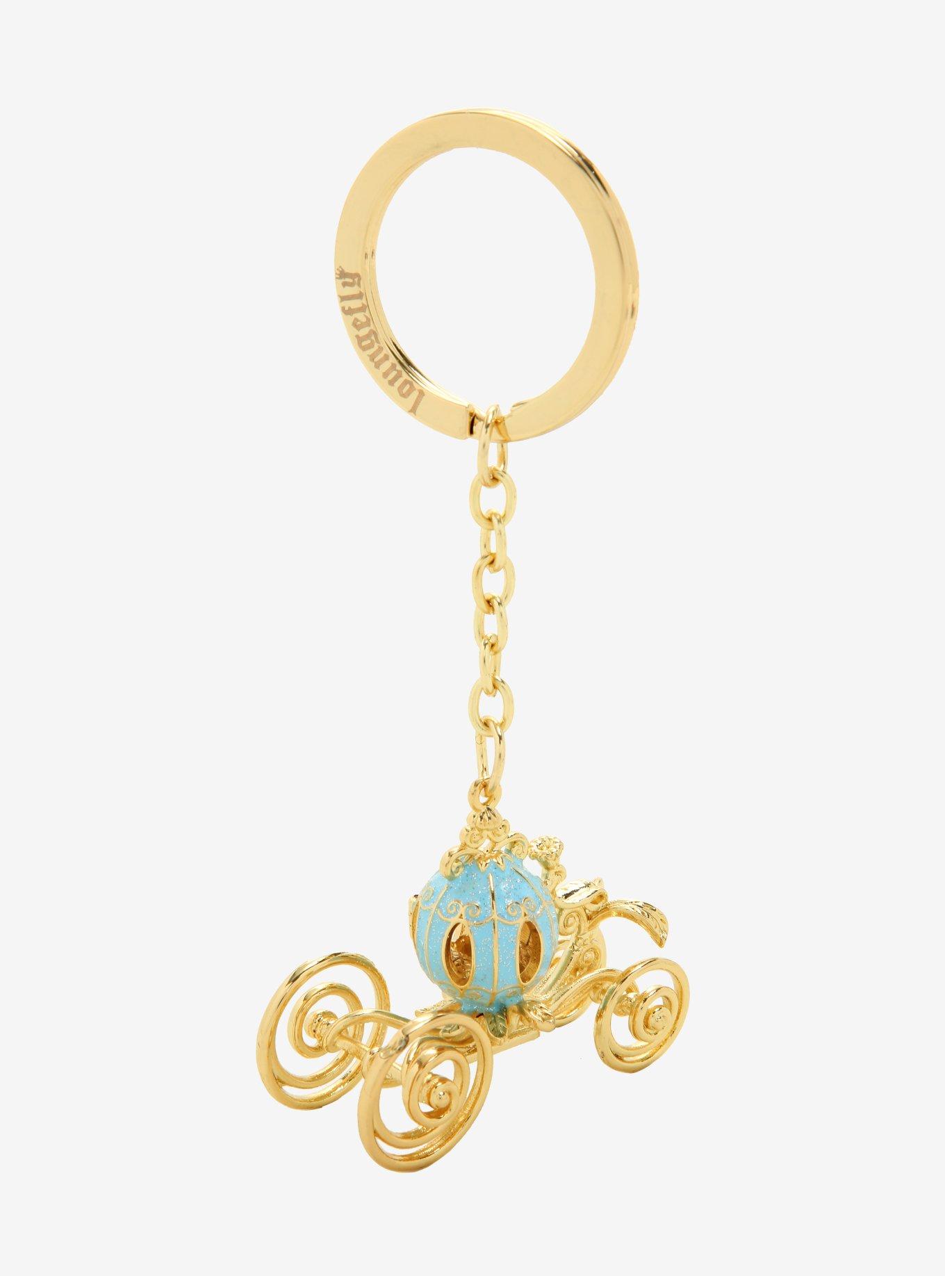 Loungefly Disney Cinderella Carriage 3D Keychain - BoxLunch Exclusive, , alternate