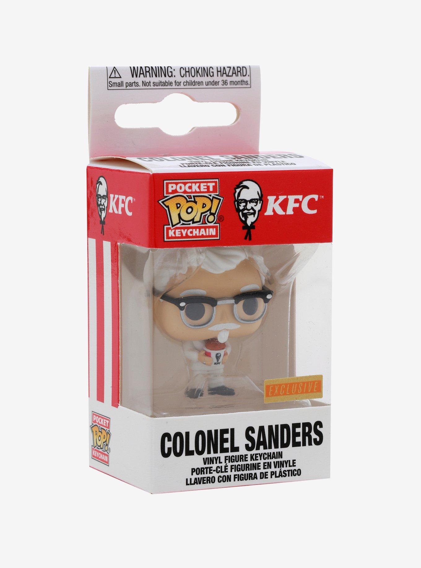Funko Pocket Pop! KFC Colonel Sanders Vinyl Keychain - BoxLunch Exclusive, , alternate