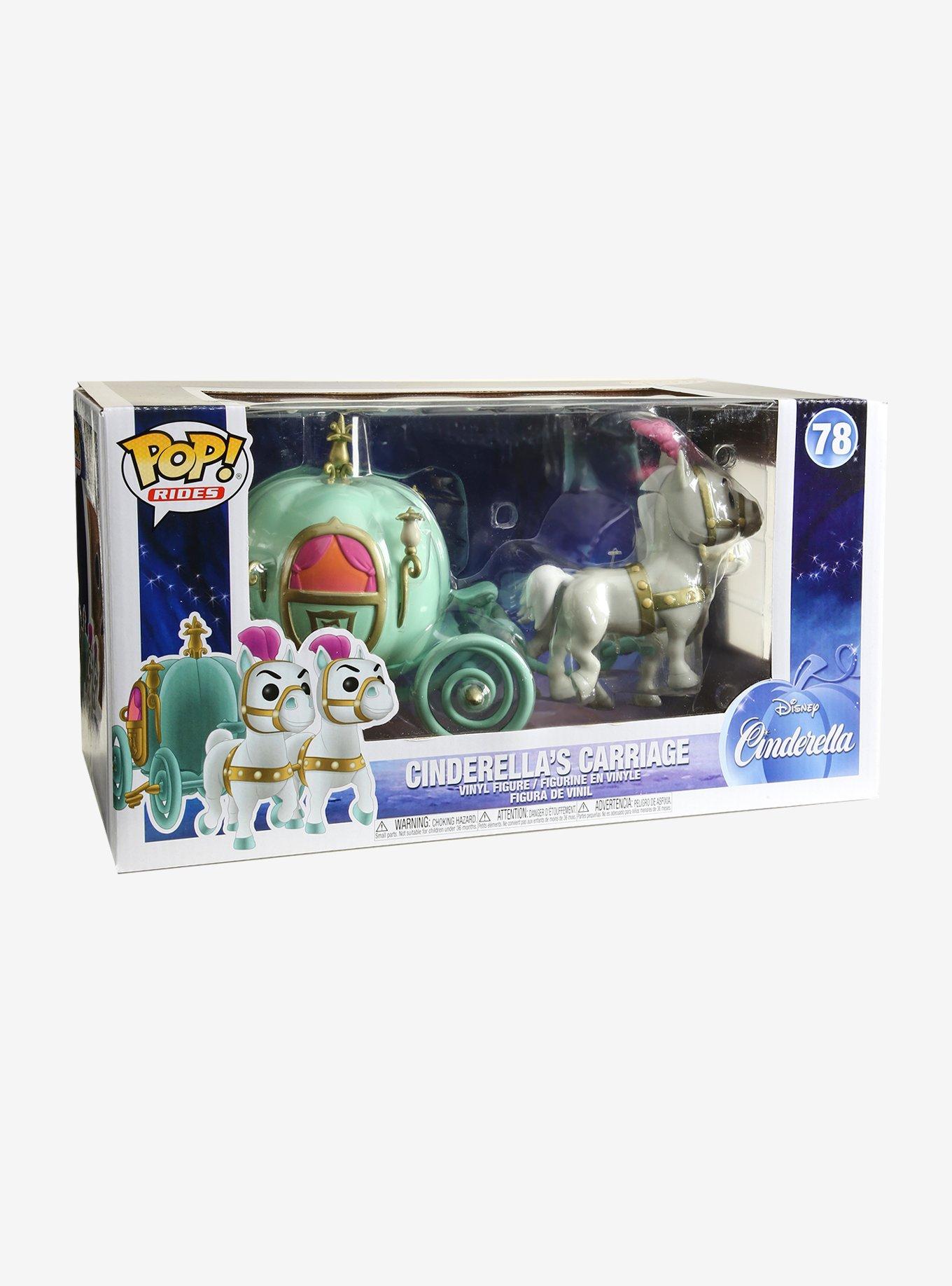 Funko Pop! Rides Disney Cinderella Cinderella's Carriage Vinyl Figure, , alternate