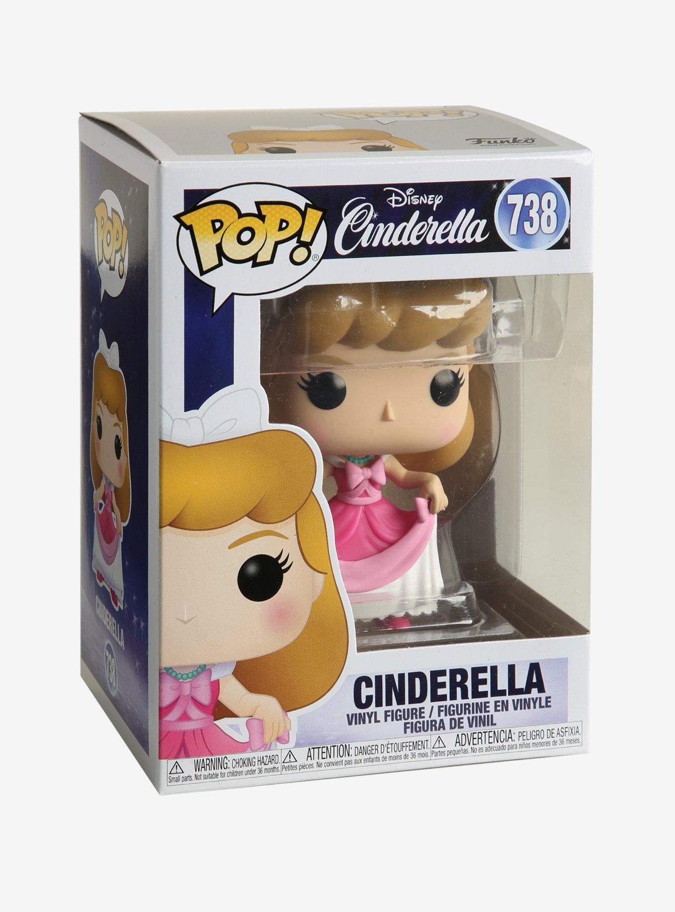 Funko Pop! Disney Cinderella in Pink Dress Vinyl Figure, , alternate