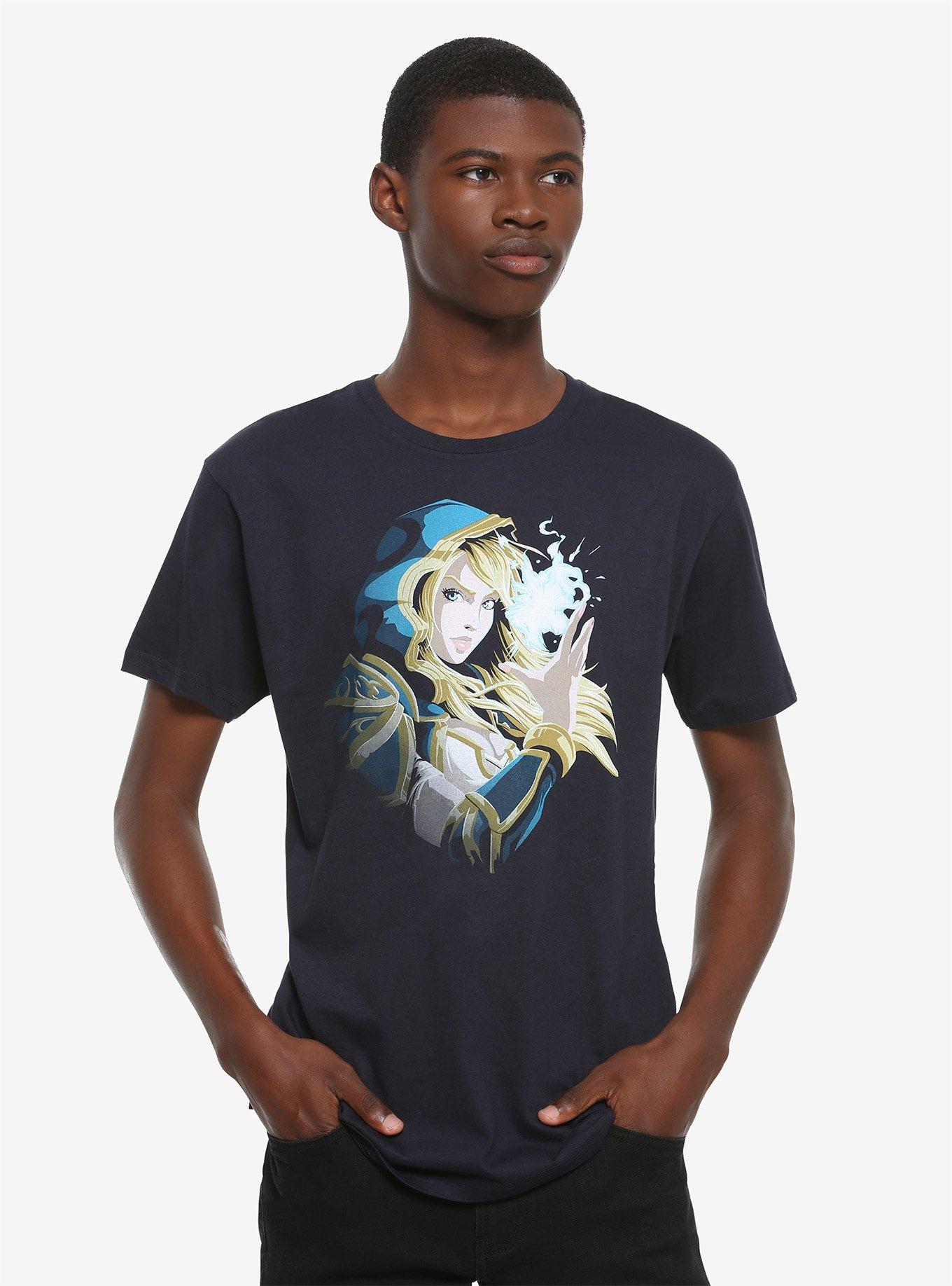 World Of Warcraft Daughter Of The Sea T-Shirt, BLACK, alternate