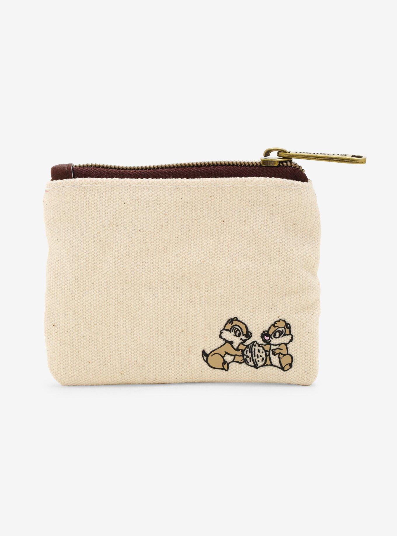 Loungefly Disney Chip 'n Dale Nutcrackers Canvas Coin Purse - BoxLunch Exclusive, , alternate