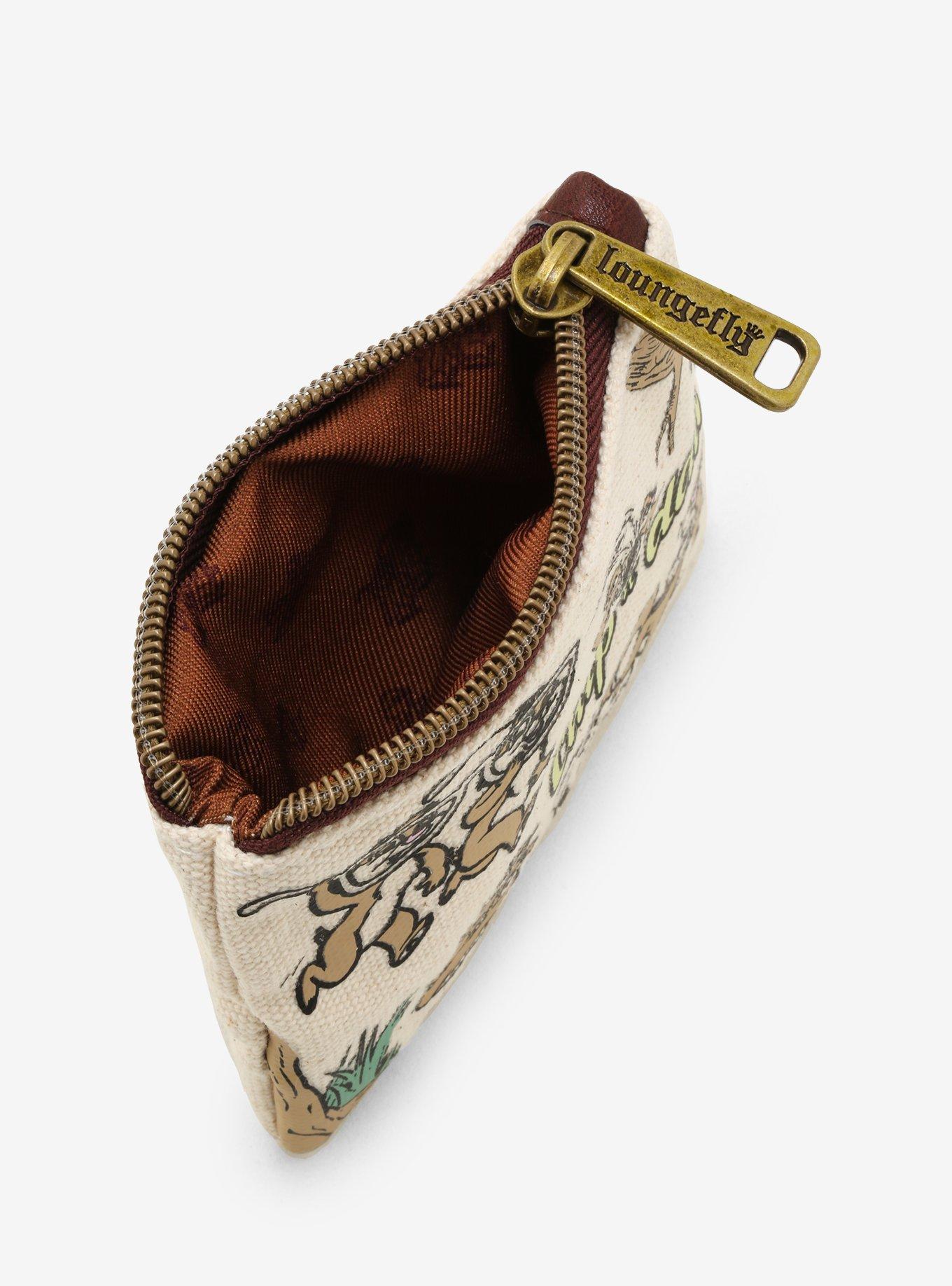 Loungefly Disney Chip 'n Dale Nutcrackers Canvas Coin Purse - BoxLunch Exclusive, , alternate