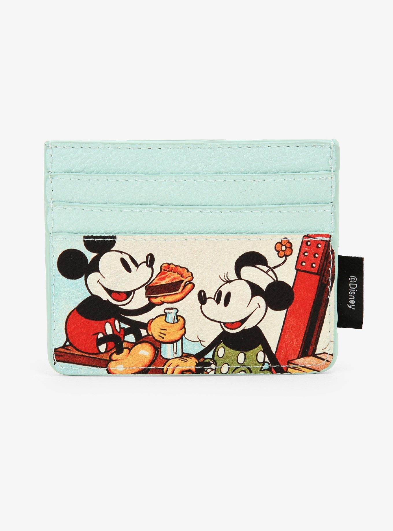Loungefly Disney Mickey & Minnie Pie in the Sky Cardholder - BoxLunch Exclusive, , alternate