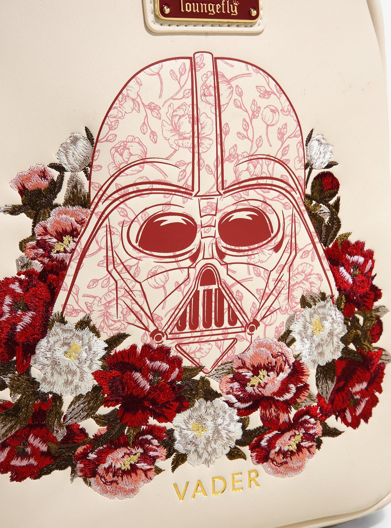 Loungefly Star Wars Darth Vader Floral Mini Backpack - BoxLunch Exclusive, , alternate