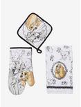 Disney Lady and the Tramp Sketch Kitchen Accessory Set - BoxLunch Exclusive, , alternate