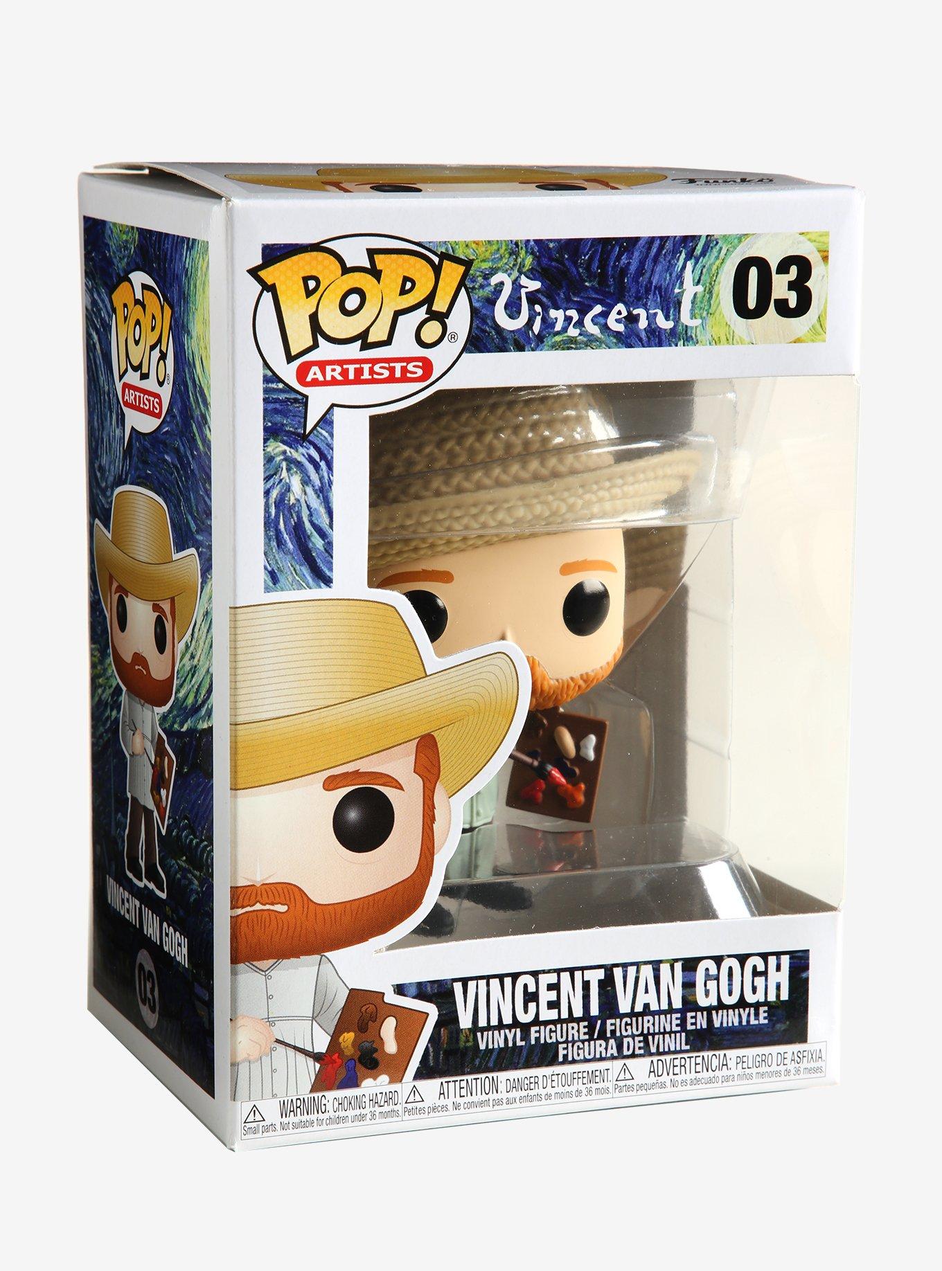 Funko Pop! Artists Vincent Van Gogh Vinyl Figure, , alternate