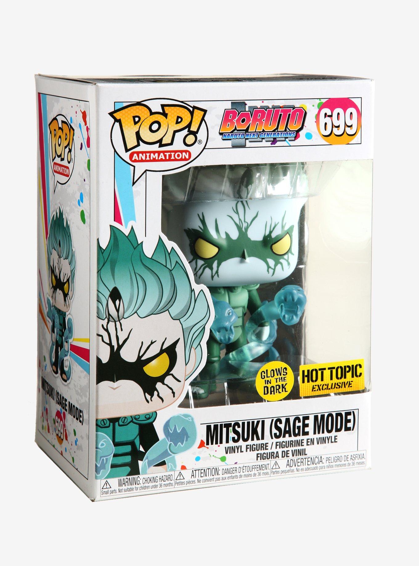 Funko Boruto: Naruto Next Generations Pop! Animation Mitsuki (Sage Mode) Glow-In-The-Dark Vinyl Figure Hot Topic Exclusive, , alternate