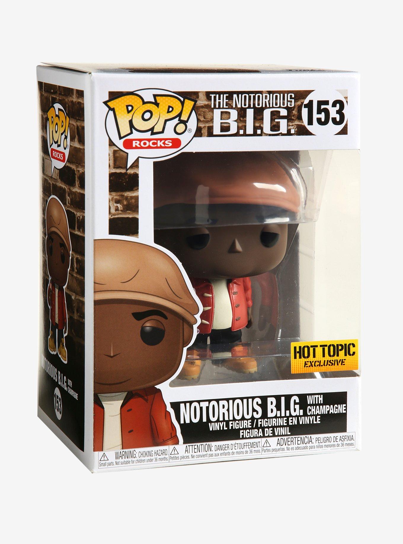 Funko The Notorious B.I.G. Pop! Rocks Notorious B.I.G. With Champagne Vinyl Figure Hot Topic Exclusive, , alternate