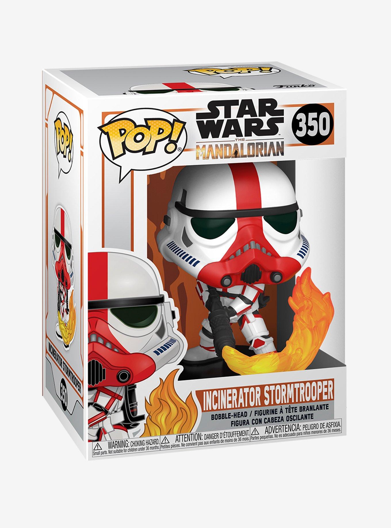 Funko Star Wars The Mandalorian Pop! Incinerator Stormtrooper Vinyl Bobble-Head, , alternate