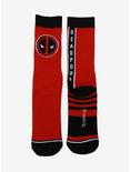 Marvel Deadpool Crew Socks, , alternate