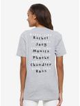 Friends Like Characters Women's T-Shirt - BoxLunch Exclusive, GREY, alternate