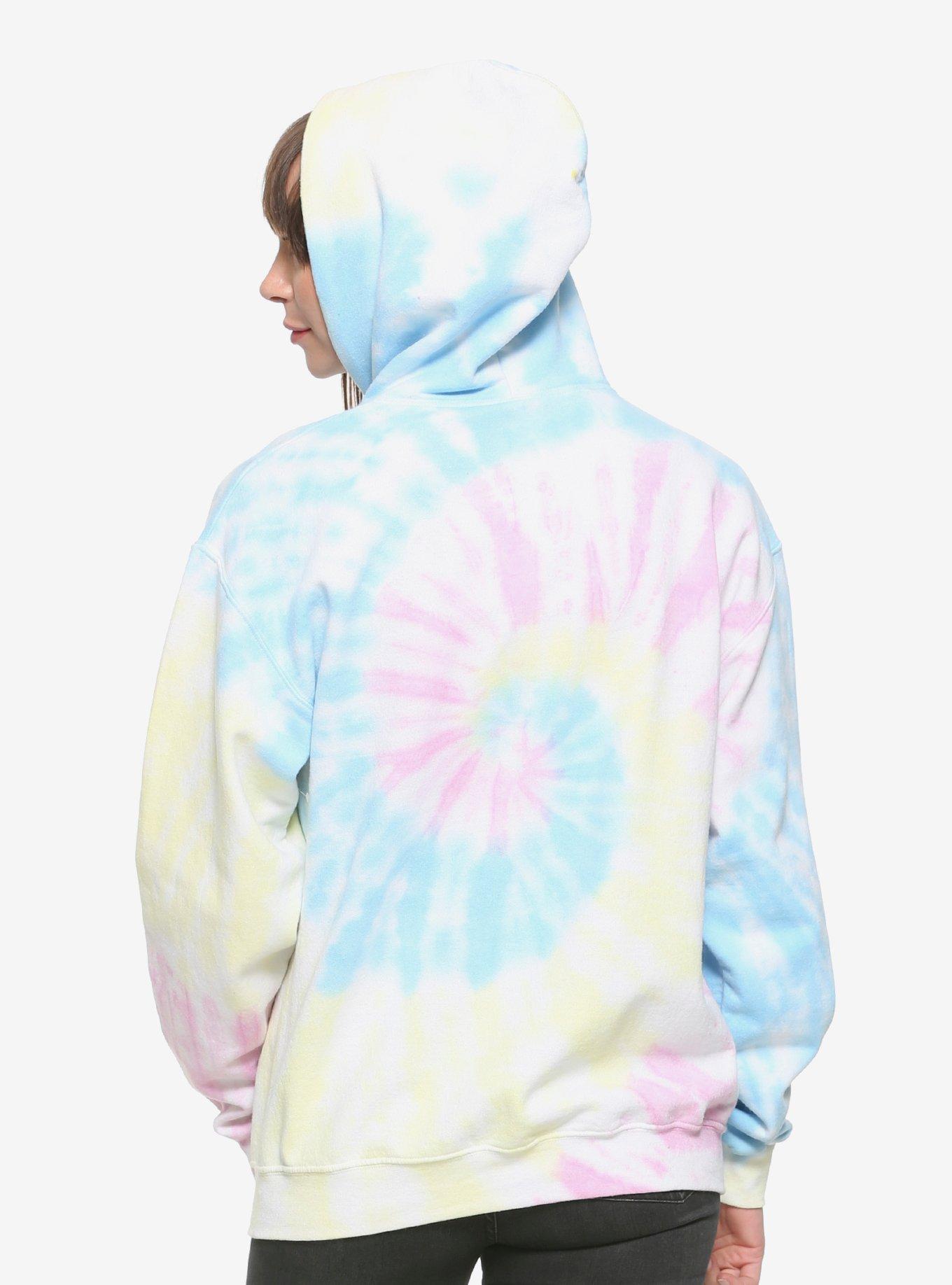 Disney Lilo & Stitch Tie-Dye Stitch Women's Hoodie - BoxLunch Exclusive, MULTI, alternate