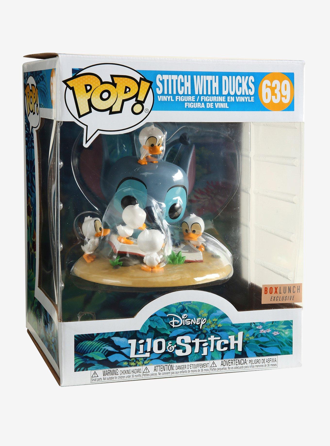 Funko Pop! Disney Lilo & Stitch Stitch with Ducks Vinyl Figure - BoxLunch Exclusive, , alternate