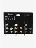Disney Minnie Mouse Icons Cuff Earring Set, , alternate