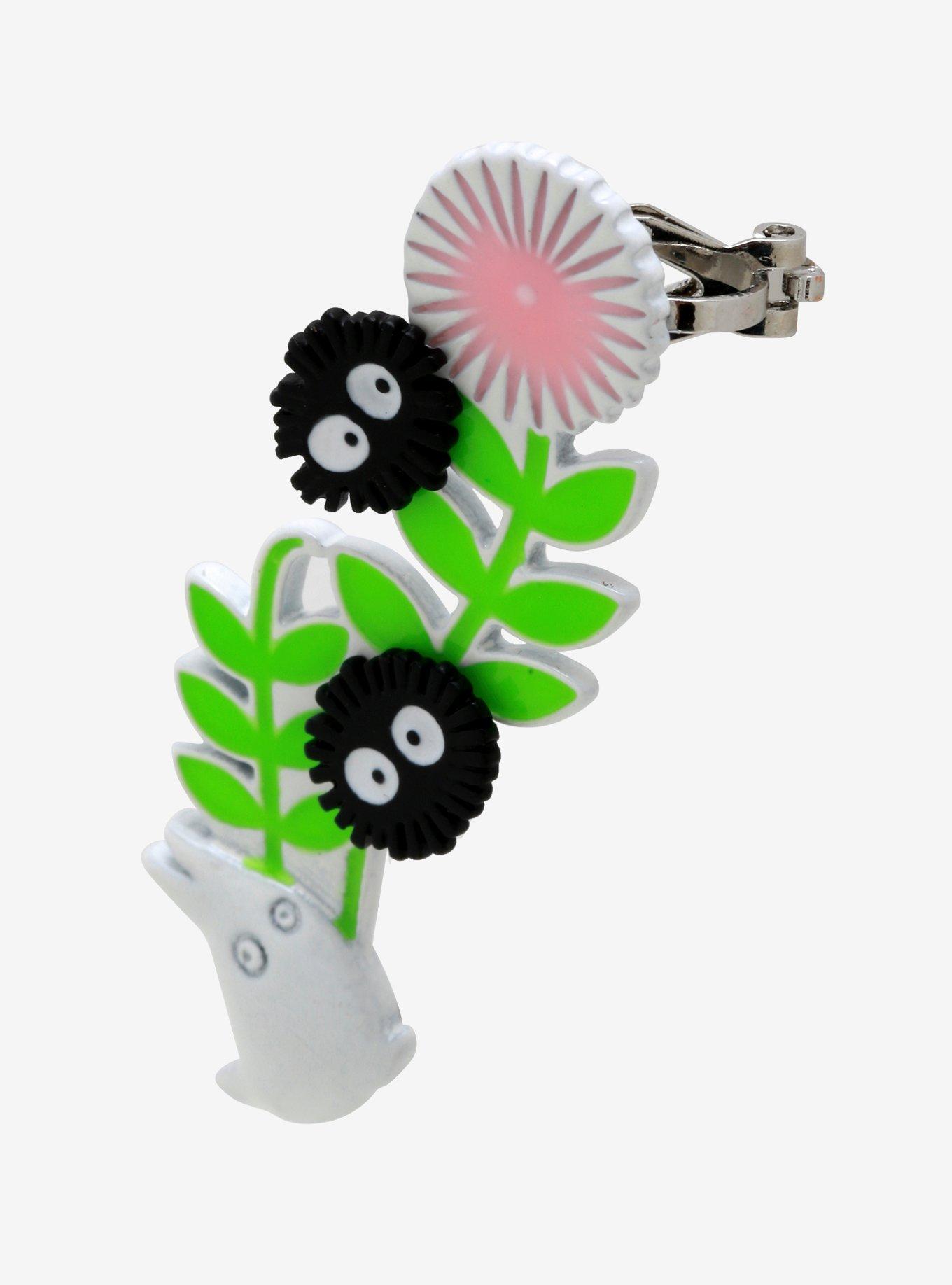 Studio Ghibli My Neighbor Totoro Soot Sprites Left Ear Cuff, , alternate
