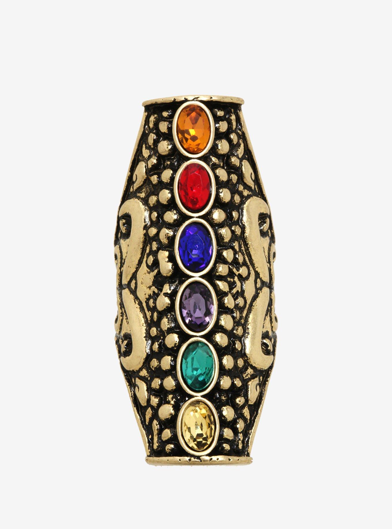 Marvel Avengers: Endgame Infinity Stone Armor Ring, , alternate