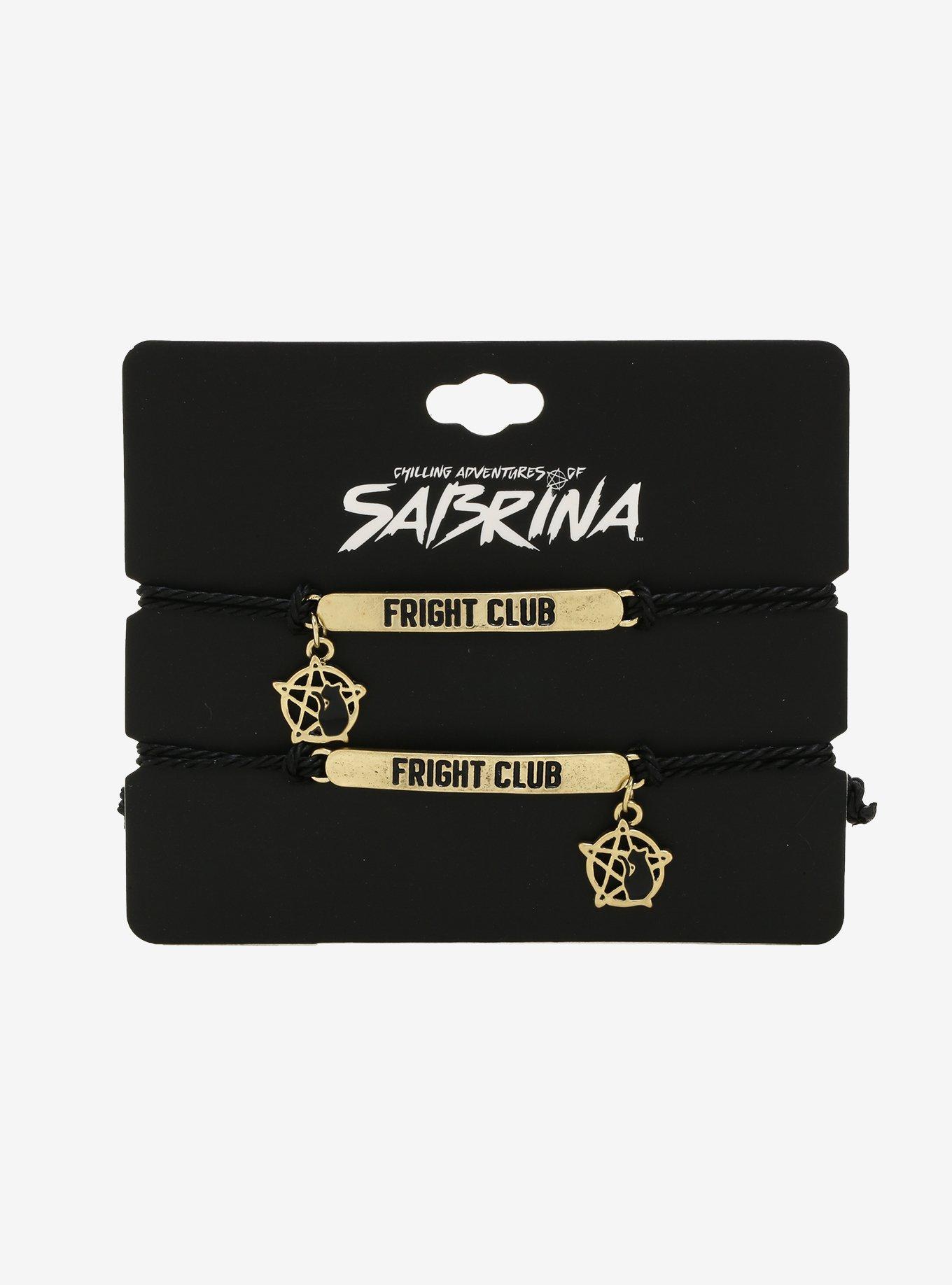 Chilling Adventures Of Sabrina Fright Club Best Friend Cord Bracelet Set, , alternate