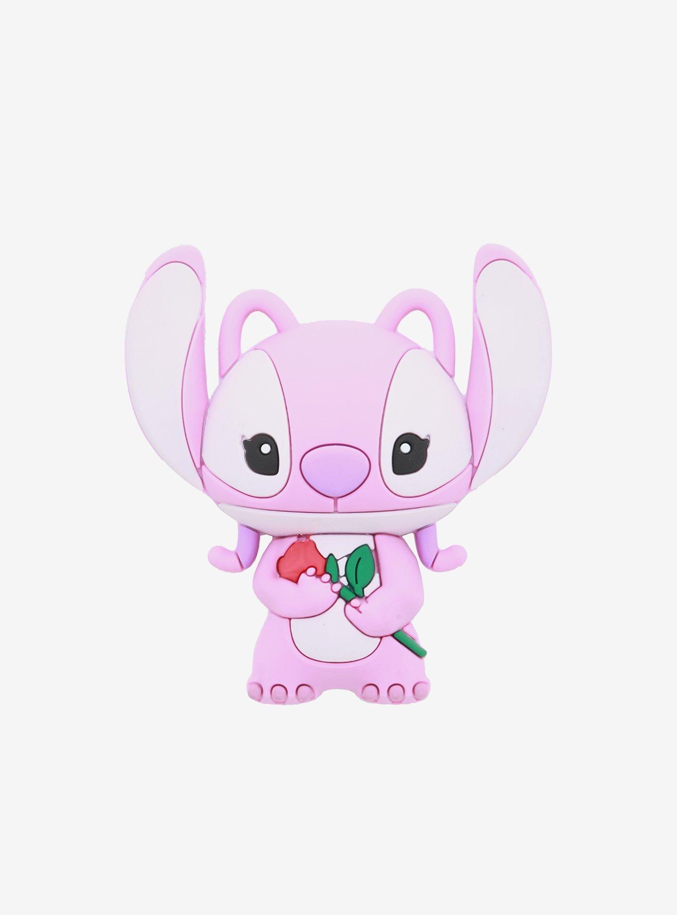 Disney Lilo & Stitch Angel Rose & Heart Eyes Stitch Chibi Magnet Set, , alternate