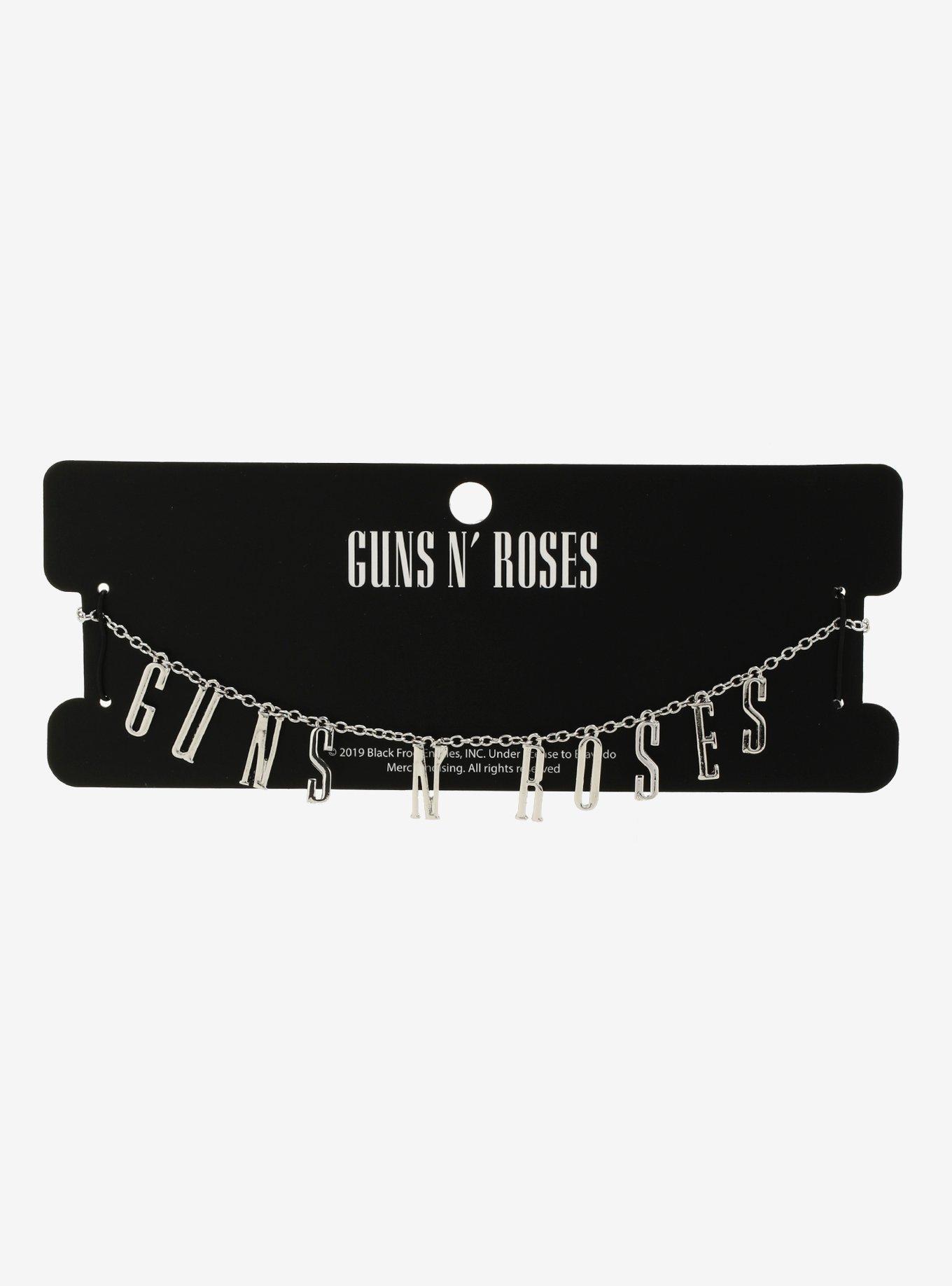 Guns N' Roses Letter Choker, , alternate