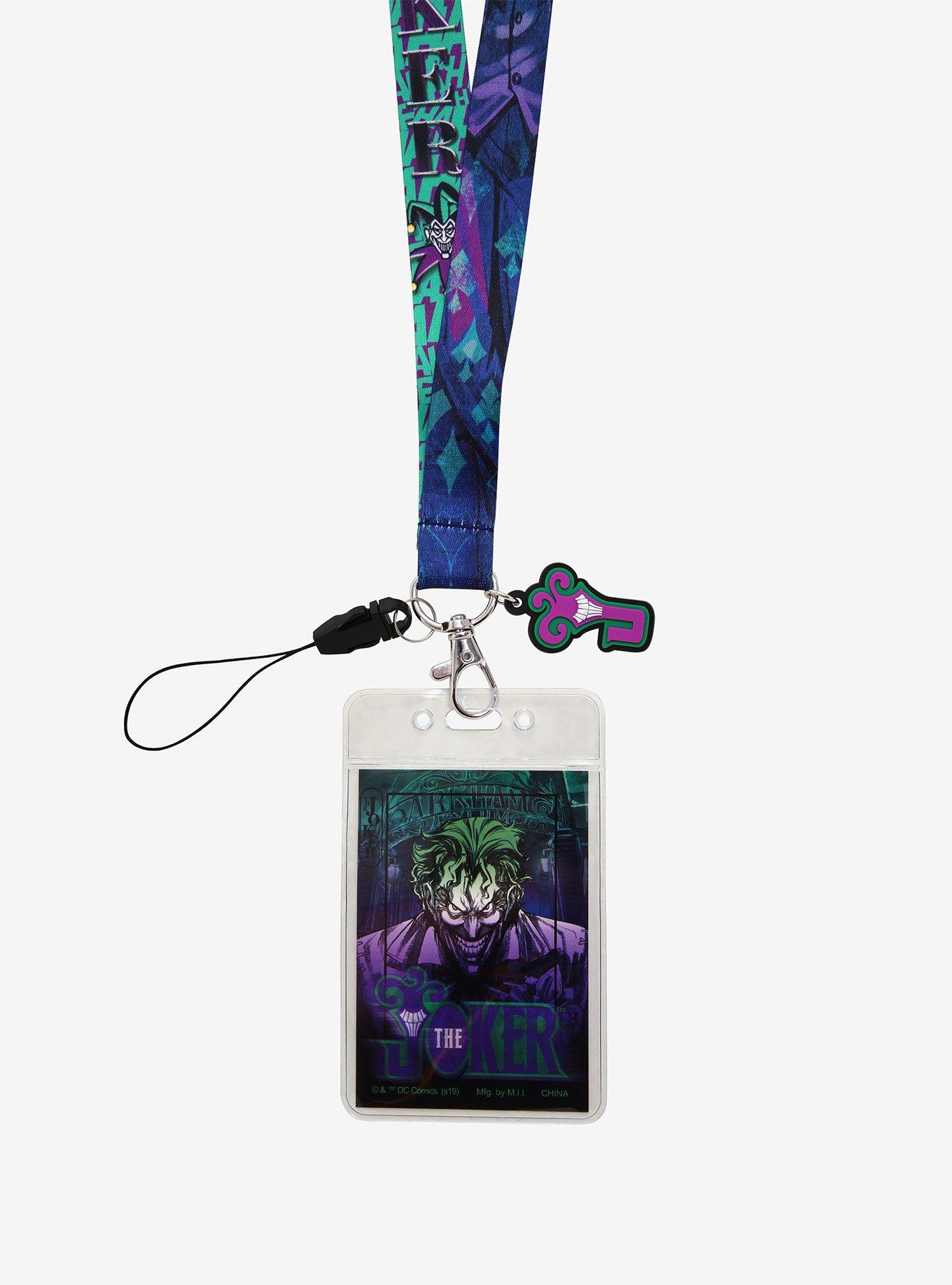 DC Comics Joker Lanyard, , alternate - view 2