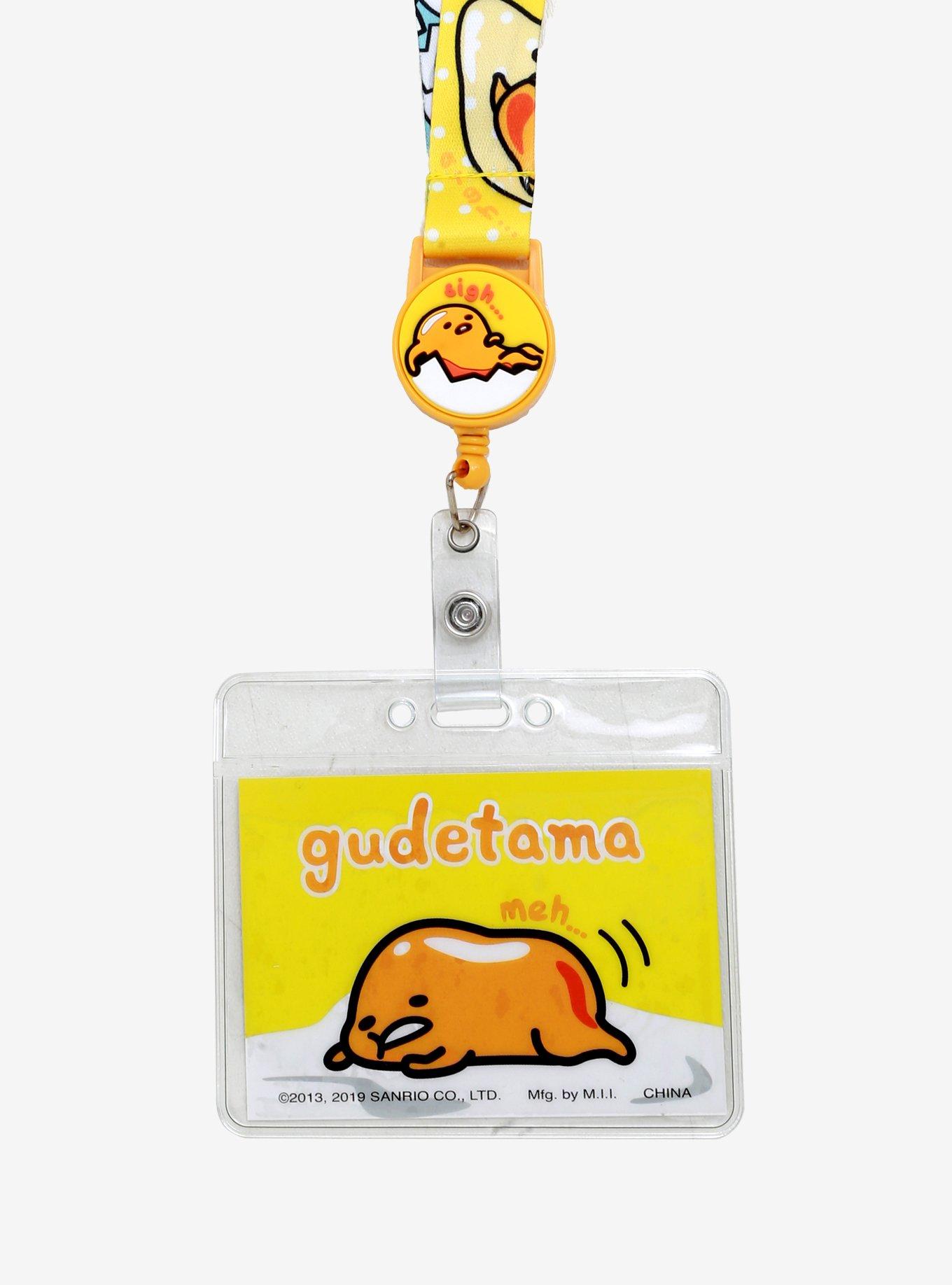 Gudetama Retractable Lanyard, , alternate