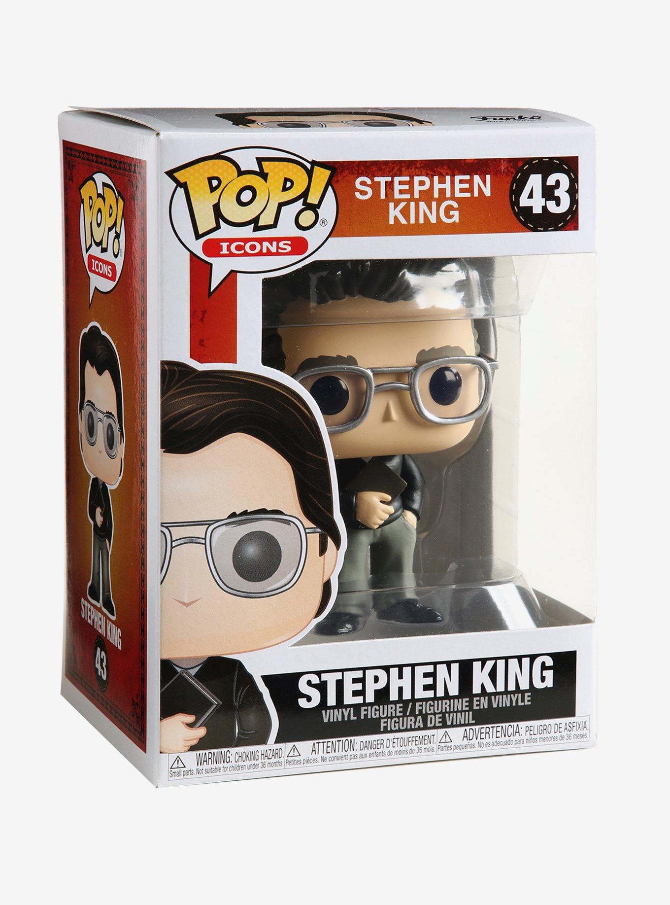 Funko Stephen King Pop! Icons Stephen King Vinyl Figure, , alternate