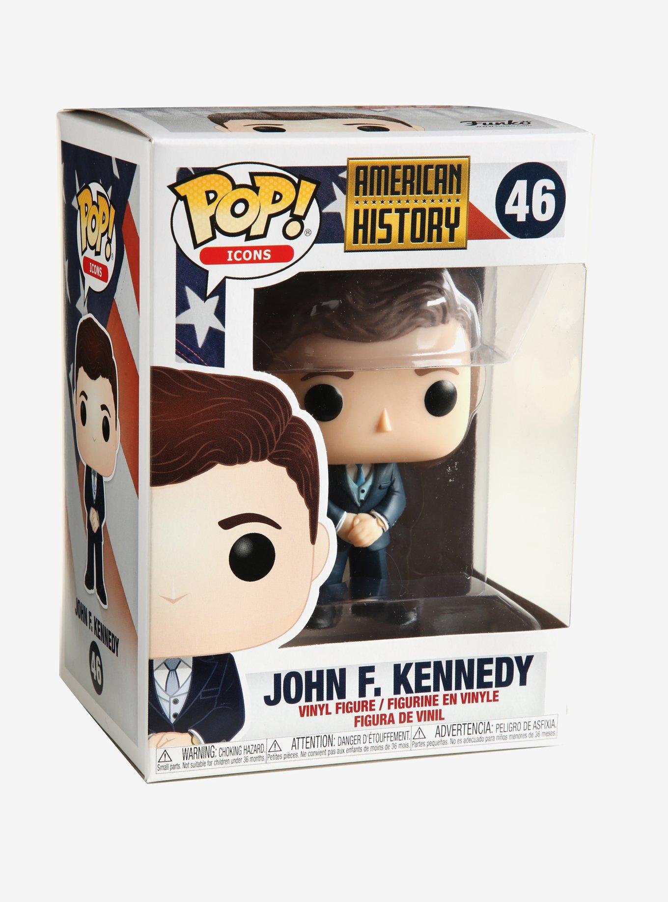 Funko American History Pop! Icons John F. Kennedy Vinyl Figure, , alternate