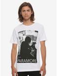 Paramore Silhouette Photo T-Shirt, WHITE, alternate