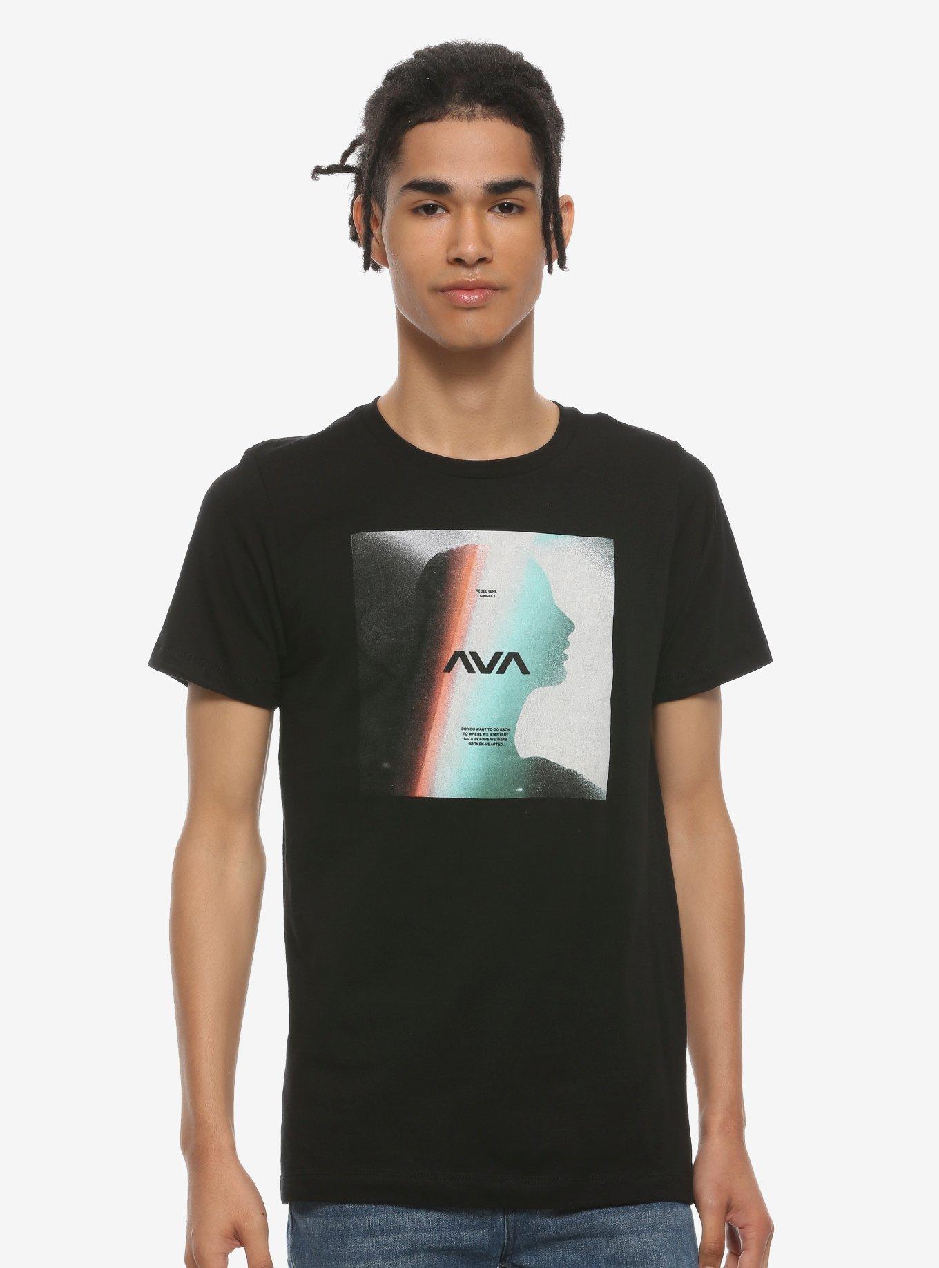 Angels & Airwaves Rebel Girl T-Shirt, BLACK, alternate