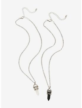 Barbed Wire Crystal Best Friend Necklace Set, , hi-res
