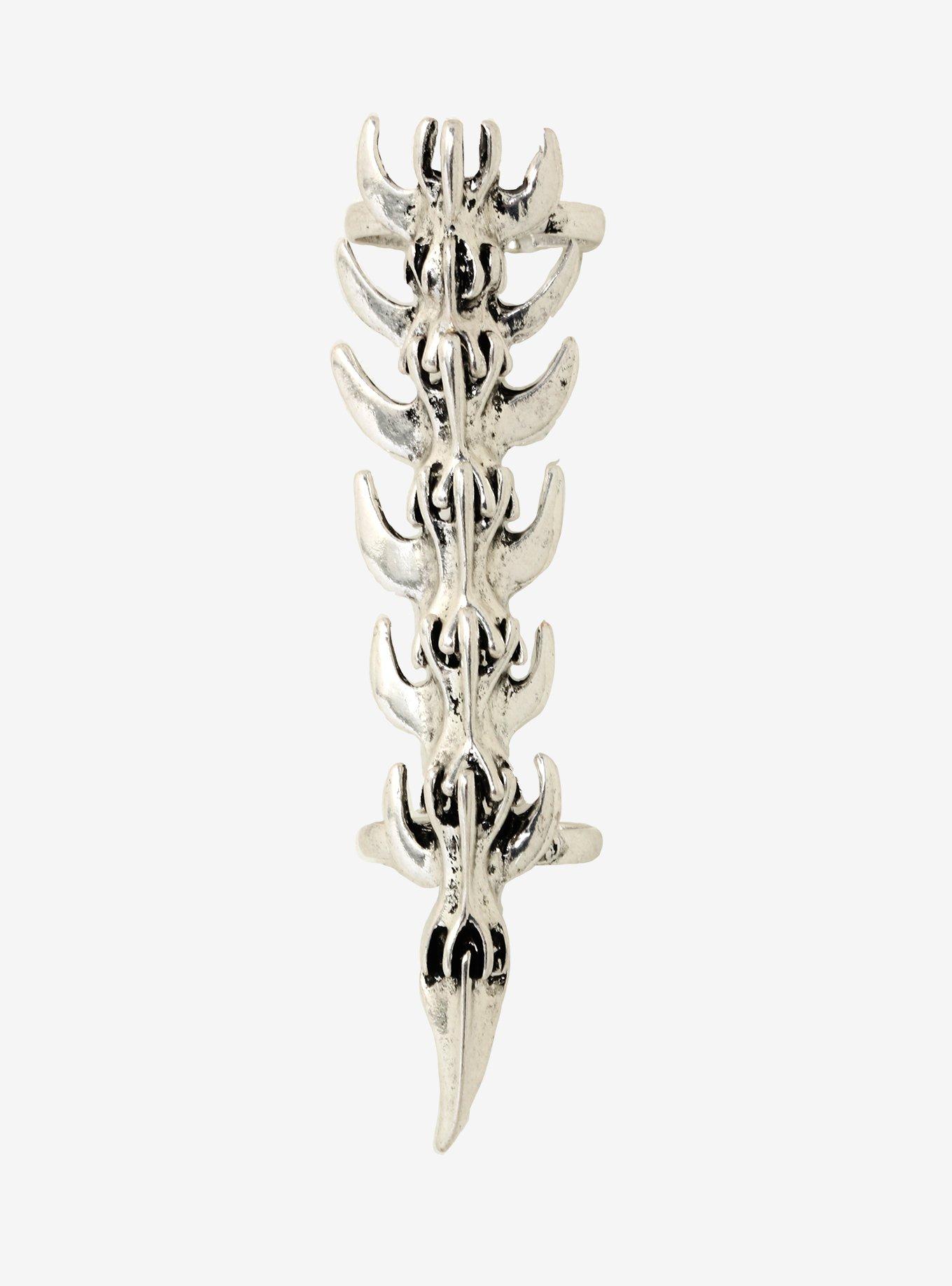 Spiked Spine Armor Ring, , alternate