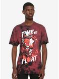 IT Chapter Two Timer To Float Tie-Dye T-Shirt, WHITE, alternate