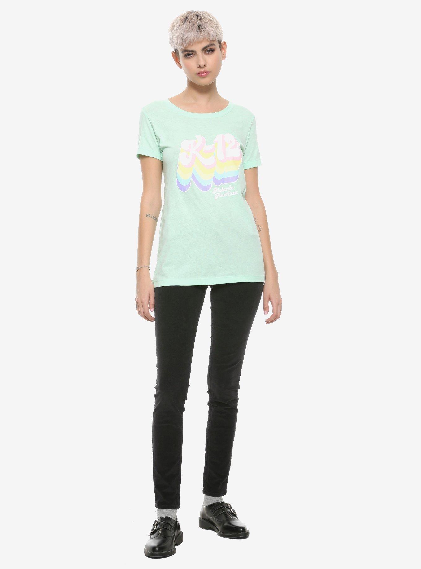 Melanie Martinez K-12 Rainbow Logo Girls T-Shirt, MINT, alternate