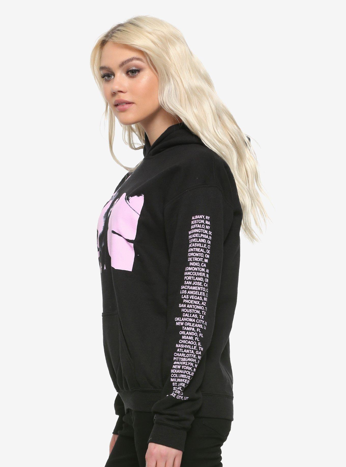 Ariana Grande Sweetener Tour Girls Hoodie, BLACK, alternate