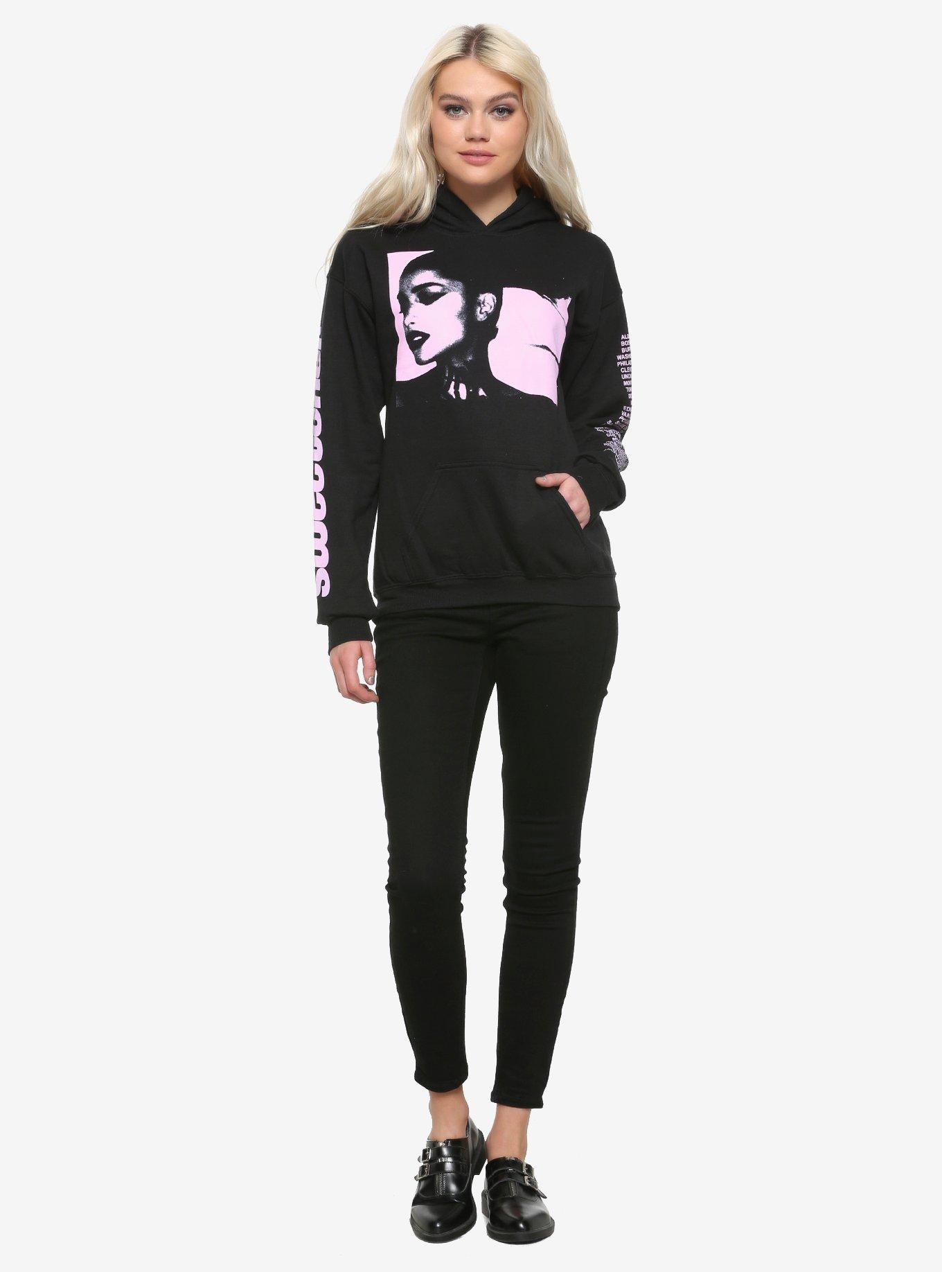 Ariana Grande Sweetener Tour Girls Hoodie, BLACK, alternate