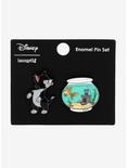 Loungefly Disney Pinocchio Figaro & Cleo Enamel Pin Set - BoxLunch Exclusive, , alternate