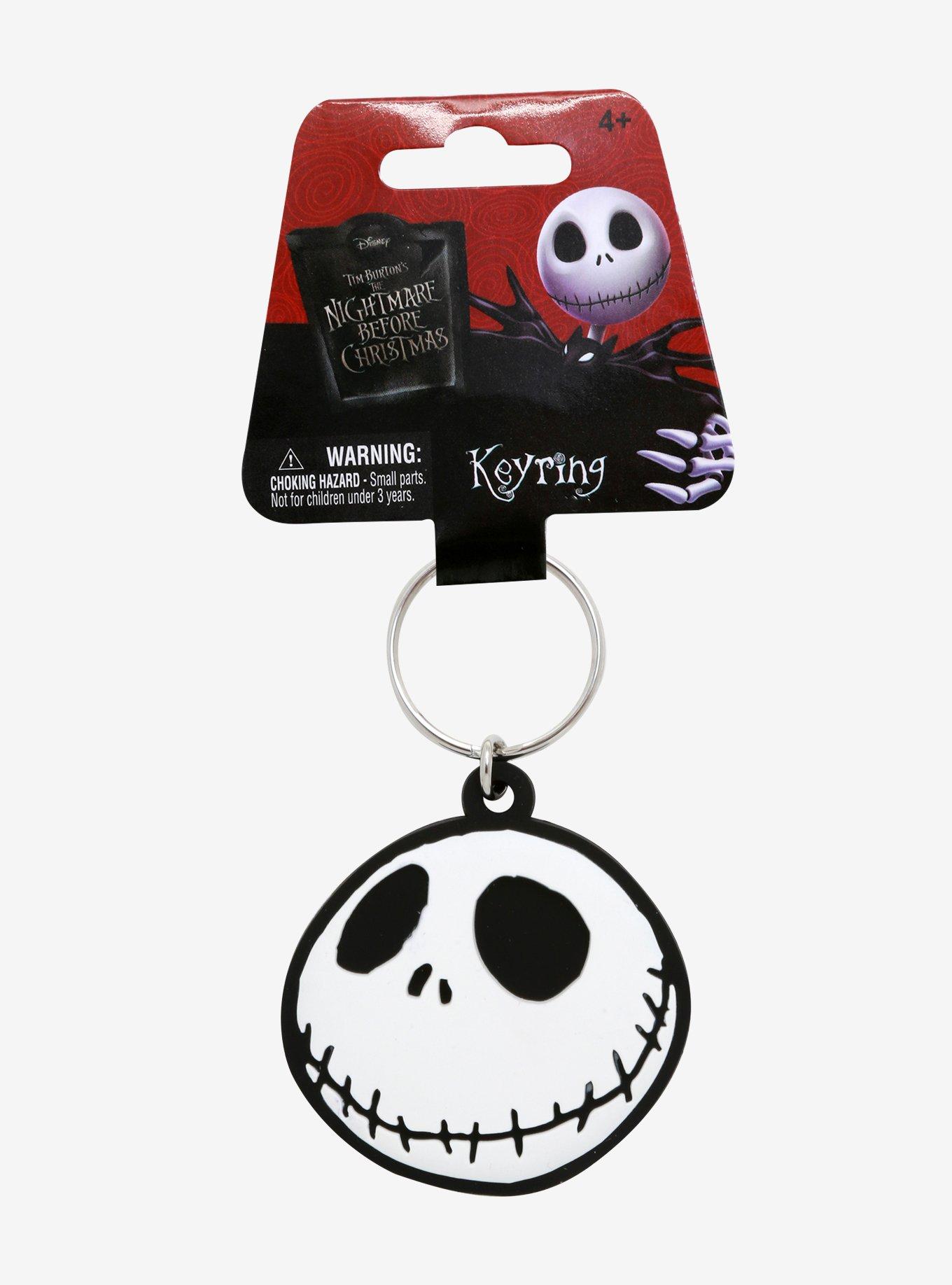 The Nightmare Before Christmas Jack Skellington's Head Key Chain, , alternate