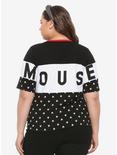 Her Universe Disney Minnie Mouse Girls Crop T-Shirt Plus Size, MULTI, alternate