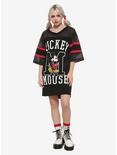Disney Mickey Mouse Athletic Jersey Dress, BLACK, alternate