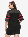 Disney Mickey Mouse Athletic Jersey Dress Plus Size, BLACK, alternate