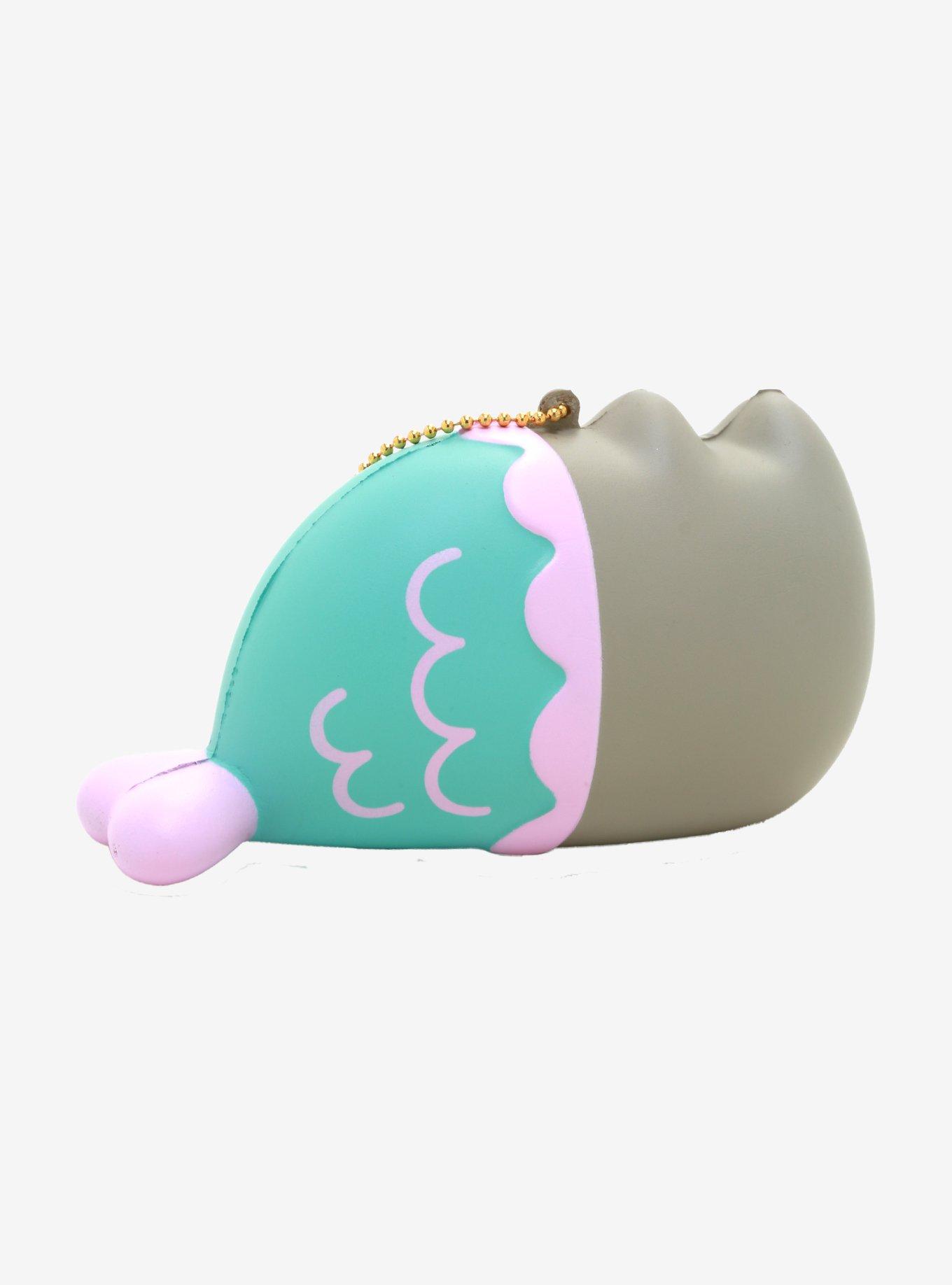 Pusheen Mermaid Squishy Key Chain, , alternate
