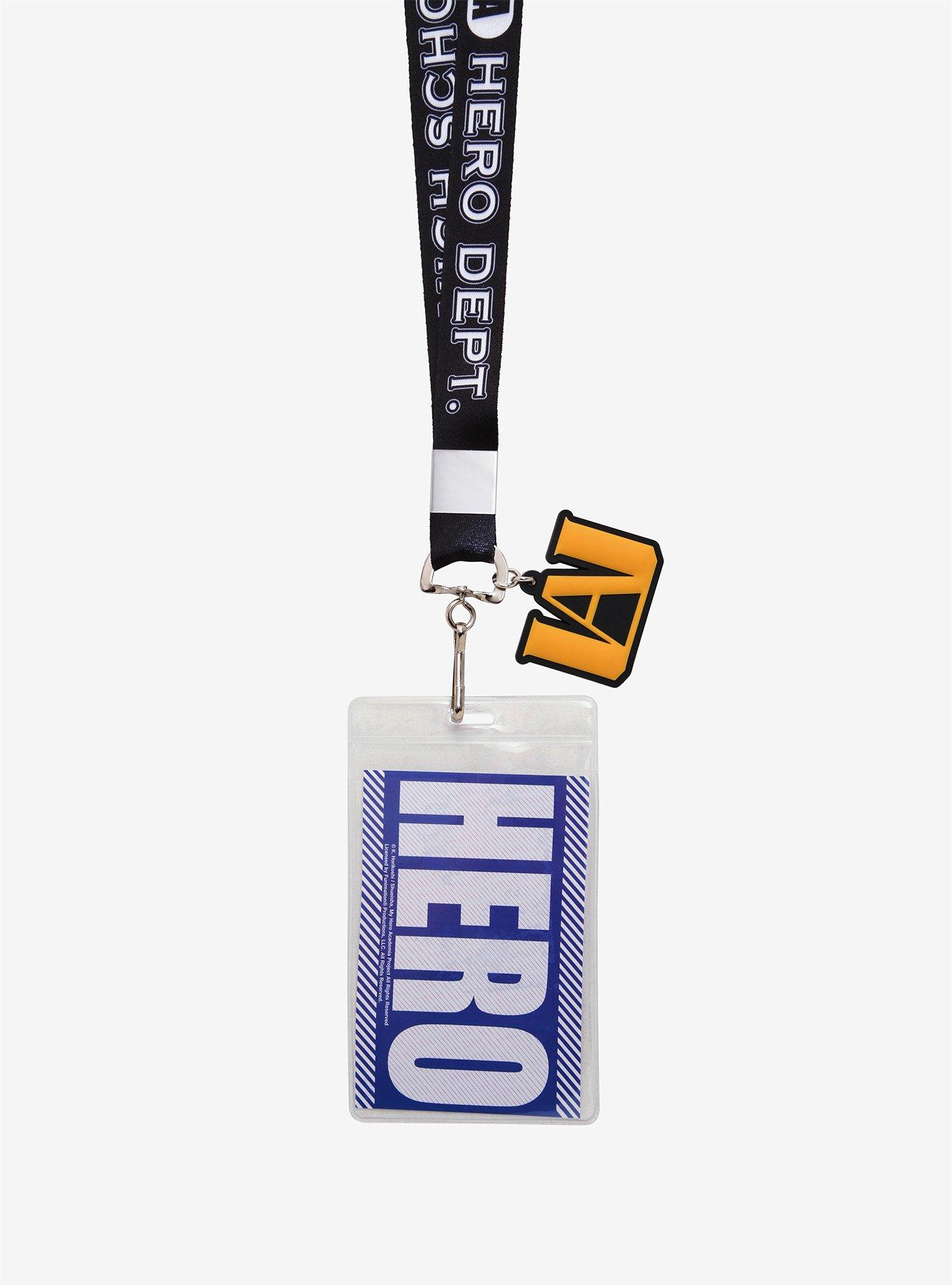 My Hero Academia U.A. High Hero Department Lanyard Hot Topic Exclusive, , alternate