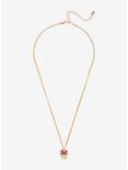 Disney Minnie Mouse Gold Icon Necklace, , alternate