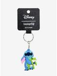 Loungefly Disney Lilo & Stitch Frog Figural Key Chain, , alternate