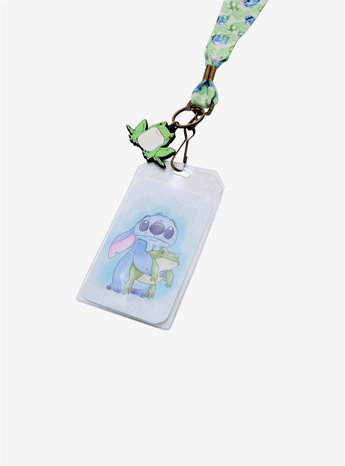 Loungefly Disney Lilo & Stitch Frog Lanyard, , alternate