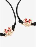 Disney Minnie Mouse Gold Icon Best Friend Cord Bracelet Set, , alternate